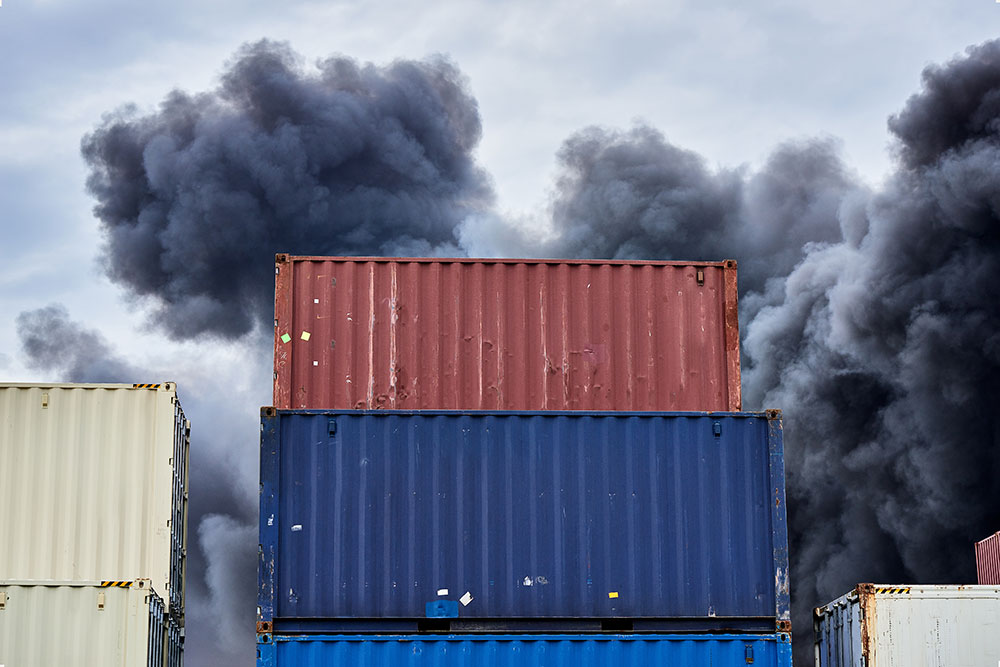 Containership Fires Due To Dangerous Goods?